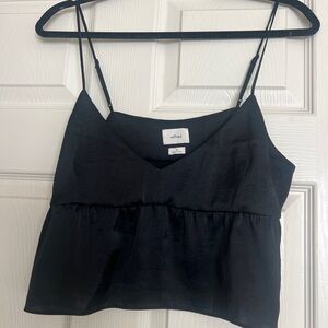 Aritzia Black Camisole Top